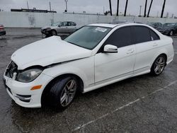 Salvage cars for sale from Copart Van Nuys, CA: 2013 Mercedes-Benz C 250