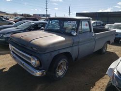 Salvage cars for sale at Colorado Springs, CO auction: 1966 Chevrolet C K10