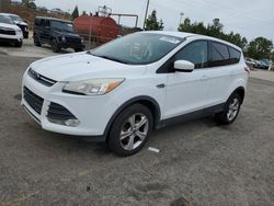 Ford Escape SE salvage cars for sale: 2014 Ford Escape SE