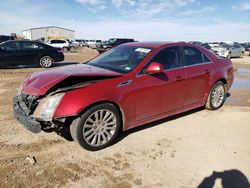Salvage cars for sale from Copart Amarillo, TX: 2012 Cadillac CTS Performance Collection