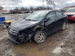 Hyundai Accent GLS salvage cars for sale: 2013 Hyundai Accent GLS