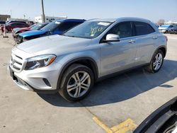 Salvage cars for sale at Grand Prairie, TX auction: 2016 Mercedes-Benz GLA 250