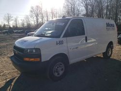Salvage trucks for sale at Waldorf, MD auction: 2020 Chevrolet Express G2500