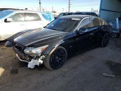 Salvage cars for sale from Copart Colorado Springs, CO: 2019 Infiniti Q50 Luxe