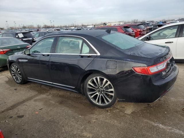 2019 Lincoln Continental Select