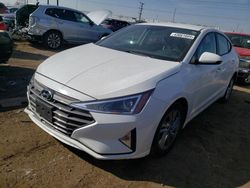 Salvage cars for sale at Elgin, IL auction: 2020 Hyundai Elantra SEL
