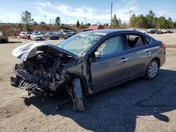 Nissan Sentra S salvage cars for sale: 2016 Nissan Sentra S