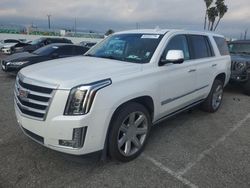 Salvage cars for sale at Van Nuys, CA auction: 2019 Cadillac Escalade Premium Luxury