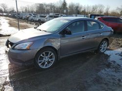 Salvage cars for sale from Copart Chalfont, PA: 2015 Nissan Sentra S