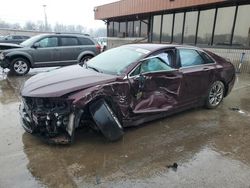 Salvage cars for sale at Fort Wayne, IN auction: 2013 Lincoln MKZ