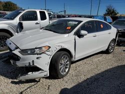 Ford Fusion SE salvage cars for sale: 2017 Ford Fusion SE