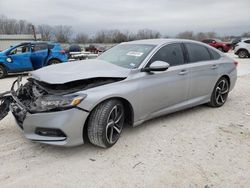 Honda salvage cars for sale: 2019 Honda Accord Sport