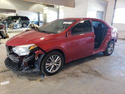 Salvage cars for sale at Sandston, VA auction: 2015 Toyota Corolla L