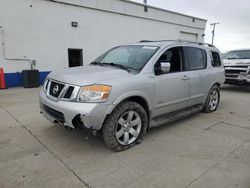 Salvage cars for sale from Copart Farr West, UT: 2008 Nissan Armada SE