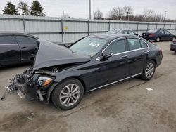 Mercedes-Benz salvage cars for sale: 2015 Mercedes-Benz C 300 4matic