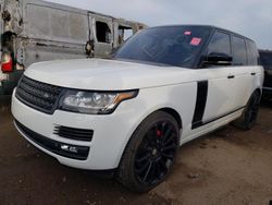 Salvage cars for sale at Elgin, IL auction: 2014 Land Rover Range Rover Supercharged