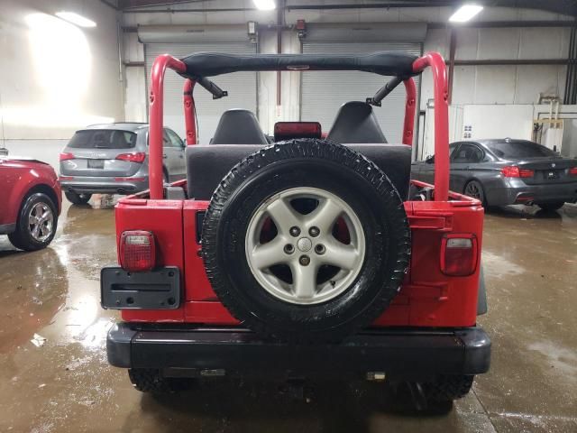 2002 Jeep Wrangler / TJ X