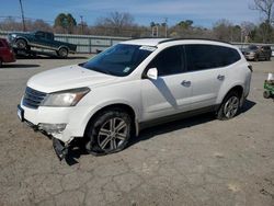 Salvage cars for sale at Shreveport, LA auction: 2015 Chevrolet Traverse LT