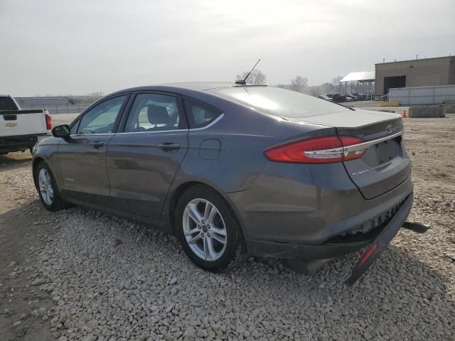 2018 Ford Fusion SE Hybrid