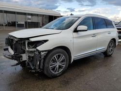 Salvage cars for sale at Fresno, CA auction: 2019 Infiniti QX60 Luxe