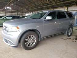 Salvage cars for sale from Copart Phoenix, AZ: 2018 Dodge Durango SXT