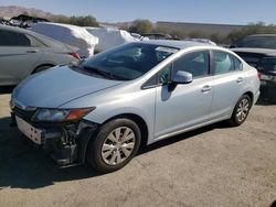 Vehiculos salvage en venta de Copart Las Vegas, NV: 2012 Honda Civic LX