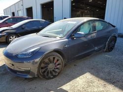 Salvage cars for sale from Copart Jacksonville, FL: 2023 Tesla Model 3