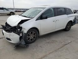 Salvage cars for sale from Copart Wilmer, TX: 2013 Honda Odyssey EXL