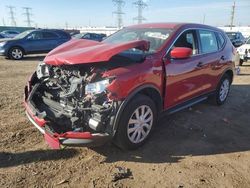 Salvage cars for sale at Elgin, IL auction: 2017 Nissan Rogue S