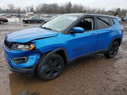 Salvage cars for sale from Copart Chalfont, PA: 2021 Jeep Compass Latitude