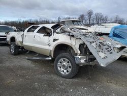 Salvage cars for sale at Ellwood City, PA auction: 2010 Ford F350 Super Duty