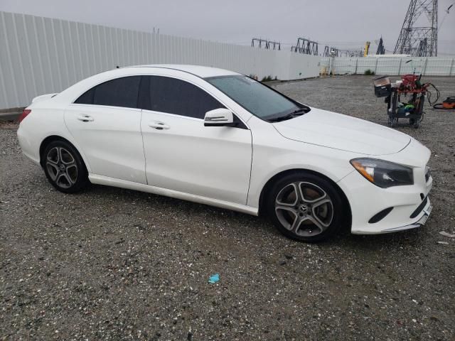 2018 Mercedes-Benz CLA 250