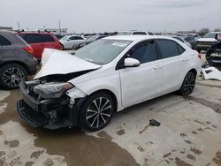 Vehiculos salvage en venta de Copart Grand Prairie, TX: 2017 Toyota Corolla L