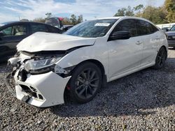 Salvage cars for sale from Copart Riverview, FL: 2020 Honda Civic EX