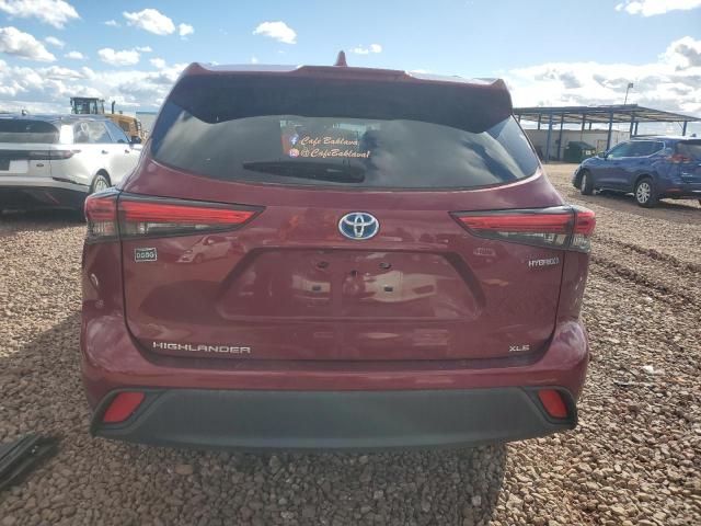 2020 Toyota Highlander Hybrid XLE