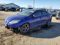 Vehiculos salvage en venta de Copart Pekin, IL: 2014 Ford Focus SE