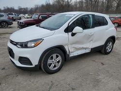 Salvage cars for sale from Copart Ellwood City, PA: 2020 Chevrolet Trax LS