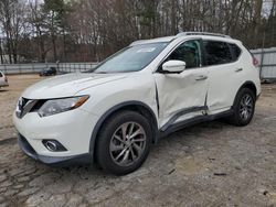 Salvage cars for sale at Austell, GA auction: 2015 Nissan Rogue S