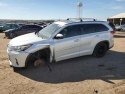 Salvage cars for sale from Copart Phoenix, AZ: 2018 Toyota Highlander Limited