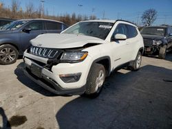 Salvage SUVs for sale at auction: 2018 Jeep Compass Latitude