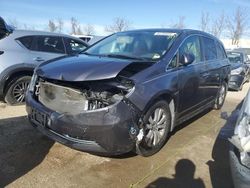 Honda salvage cars for sale: 2015 Honda Odyssey EXL