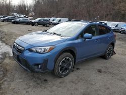 Salvage cars for sale at Marlboro, NY auction: 2021 Subaru Crosstrek Premium