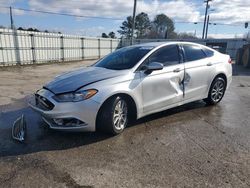 Salvage cars for sale from Copart Montgomery, AL: 2017 Ford Fusion SE