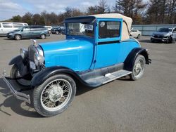 Classic salvage cars for sale at auction: 1929 Ford A