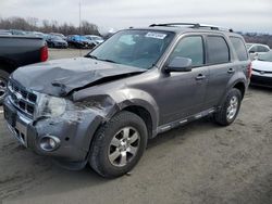 Salvage cars for sale from Copart Cahokia Heights, IL: 2012 Ford Escape Limited