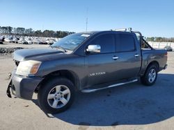 Salvage cars for sale from Copart Dunn, NC: 2007 Nissan Titan XE