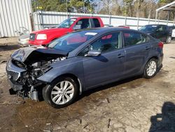 KIA Forte LX salvage cars for sale: 2016 KIA Forte LX