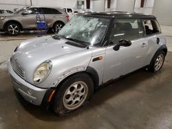Salvage cars for sale at Avon, MN auction: 2002 Mini Cooper