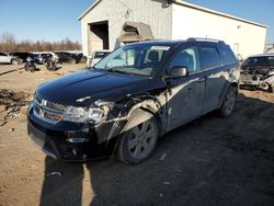 Salvage cars for sale at Portland, MI auction: 2013 Dodge Journey Crew