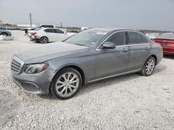Salvage cars for sale at New Braunfels, TX auction: 2017 Mercedes-Benz E 300